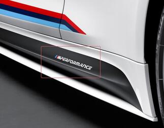 BMW m performance nieuwe SIDE vinylstickers

