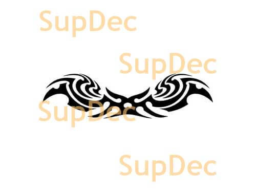 Tribal Night Owl Vinyl Sticker Voor Auto's