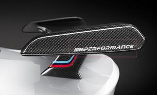 BMW m performance nieuwe spoiler vinyl stickers
