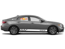 Custom Racing Zijkstrepen Vinyl Decal Kit voor Honda Insight_2