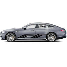 Geanimeerde Zijkstripes Vinyl Decal Kit voor Mercedes Benz AMG GT3_2