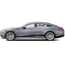 AMG Stijl Zijstrepen Vinyl Decal Kit voor Mercedes Benz AMG GT3_3
