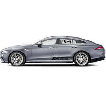 AMG Stijl Zijstrepen Vinyl Decal Kit voor Mercedes Benz AMG GT3_4