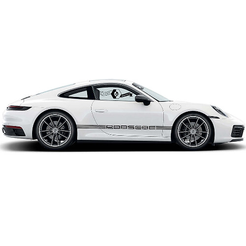 Vinyl Decal Kit met Merkspecifieke Zijstripes voor Porsche Carrera 911_1