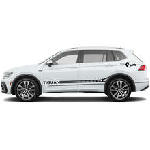 Accent Zijstrepen Vinyl Decal Set voor Volkswagen Tiguan_2