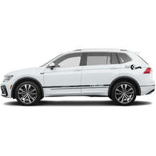 Belettering Zijstrepen Vinyl Decal Kit voor Volkswagen Tiguan_2