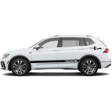 Accent Zijstrepen Vinyl Decal Kit voor Volkswagen Tiguan_3