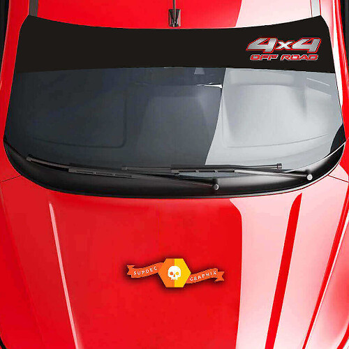 4x4 Offroad Voorruit Vinyl Decal voor Auto's_1