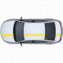 Double Outline Strepen Bovenste Zijde Vinyl Decal Kit voor Dodge Dart 2013+_5