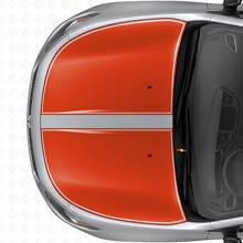 Set vinylstickers voor dubbele blackout-omlijning op motorkap voor Dodge Dart 2013+_4