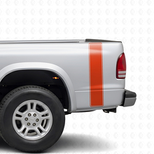 Outline Strepen Achterzijde Vinyl Decal Kit voor Dodge Dakota 1997+_4
