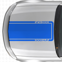 300 pk Motorkap Omriss Vinylsticker voor Musclecar Musclecarmodel Mach 1 2005-09_2