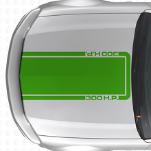 300 pk Motorkap Omriss Vinylsticker voor Musclecar Musclecarmodel Mach 1 2005-09_3