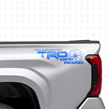 TRD Off Road Kompas Zijkant Bed Vinyl Decal Kit voor Toyota Tacoma_2