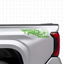 TRD Off Road Kompas Zijkant Bed Vinyl Decal Kit voor Toyota Tacoma_3