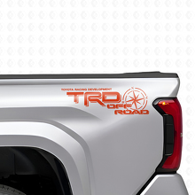 TRD Off Road Kompas Zijkant Bed Vinyl Decal Kit voor Toyota Tacoma_4