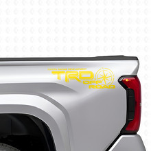 TRD Off Road Kompas Zijkant Bed Vinyl Decal Kit voor Toyota Tacoma_5