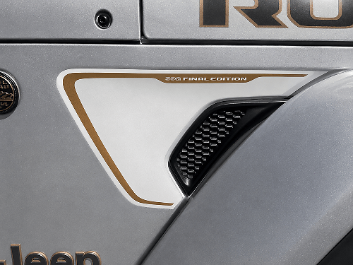 392 Final Edition Fender Vent Vinyl Graphics Decal Kit voor Jeep Wrangler Rubicon