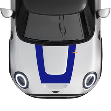U-Stijl Rally Streep Motorkap Vinyl Decal Sticker voor MINI Cooper S 2022-2024_3