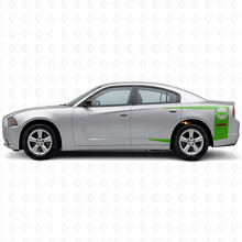 Custom Tail Band Strepen Zijvinyl Sticker voor Dodge Charger 2011-2014_3