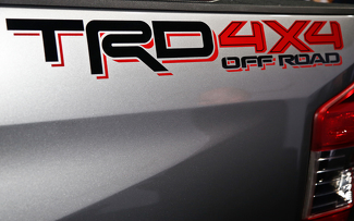 2 kant Toyota TRD Truck Off Road 4x4 Toyota Racing Tacoma Decal Vinyl Sticker #2