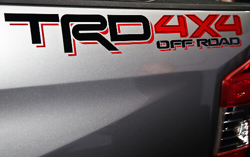 TRD Stijl 4x4 Off Road Bak Vinyl Stickerset voor Toyota Tacoma