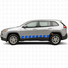 Blockstijl Strepen Zij Vinyl Decal Sticker voor Jeep Cherokee 2014-2023_3