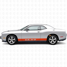 6,1L H/O Omlijning Strepen Rocker Panel Vinyl Decal Sticker voor Dodge Challenger_4