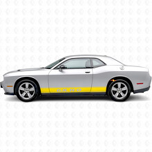 6,1L H/O Omlijning Strepen Rocker Panel Vinyl Decal Sticker voor Dodge Challenger_5