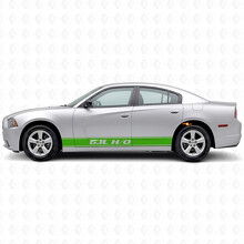 6.1L H/O Outline Strepen Zijvinyl Sticker voor Dodge Charger 2011-2014_3