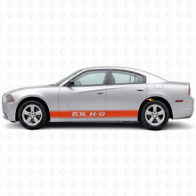 6.1L H/O Outline Strepen Zijvinyl Sticker voor Dodge Charger 2011-2014_4
