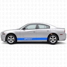 Sport Outline Strepen Zij Vinyl Decal Sticker voor Dodge Charger 2011-2014_2
