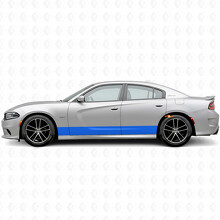Rechte Strepen Zij Vinyl Decal Sticker voor Dodge Charger 2015-2026_2