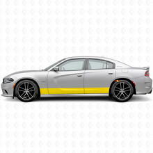 Rechte Strepen Zij Vinyl Decal Sticker voor Dodge Charger 2015-2026_5
