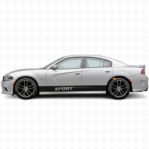 Sport rechte strepen zij vinyl decal sticker voor Dodge Charger 2015-2026