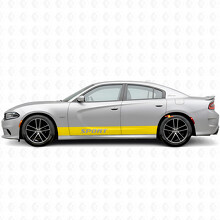Sport rechte strepen zij vinyl decal sticker voor Dodge Charger 2015-2026_5