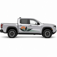Agave Solstice Desert Sun Zijdeur Vinyl Decal Sticker voor Nissan Frontier_2