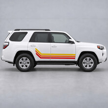 Heritage Low Sweep Strepen Zijvinyl Decal Sticker voor Toyota 4Runner N280 2009-2024_2