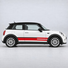 Club Sprint Strepen Zij Vinyl Decal Sticker voor MINI Cooper 2014_2