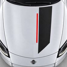 Offset Track Paneel Motorkap Vinyl Decal Sticker voor Nissan Z 2023_2