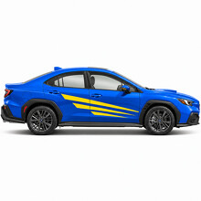 Stage Blades Rally Strepen Zijvinyl Sticker voor Subaru WRX 2022_2