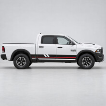 Diagonaal Slots Zij Vinyl Decal Sticker voor RAM 1500 Rebel 2016_2