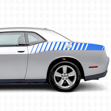Strobe Strepen Achterzij Vinyl Decal Sticker voor Dodge Challenger_2