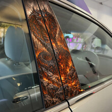 Demon Cobra Deurstijl Vinyl Decal Sticker_2