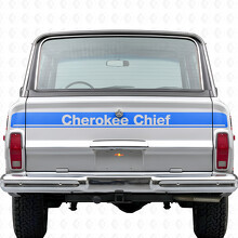 Cherokee Chief Achterklep Vinyl Decal Sticker voor Jeep Cherokee 1981-83_2