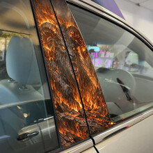 Hell Ram Deurstijl Vinyl Decal Sticker_2