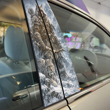 Lynx Hunter Deurstijl Vinyl Decal Sticker_2