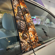 Mad Gorilla Deurstijl Vinyl Decal Sticker_2