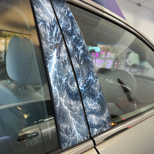 Storm Dragon Deurstijl Vinyl Sticker Decal_2