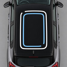Open Capsules Dak Vinyl Decal Sticker voor Citroen C3 2022-2026_2